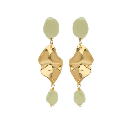 Orecchini Energy Olive Green Euphoria Donna Rossoprezioso