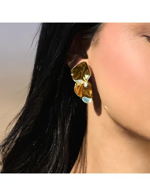 Orecchini Floating Gold Euphoria Donna Rossoprezioso