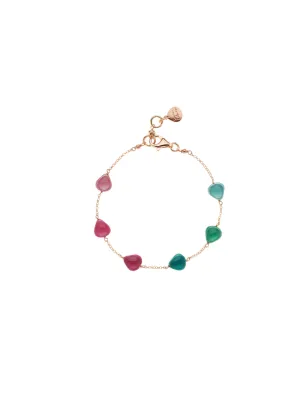 Bracciale Semino d'Amore Rainbow Tourmaline Rossoprezioso