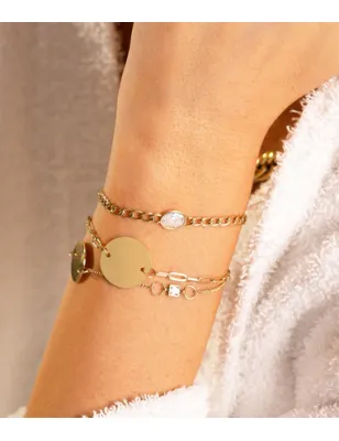 Bracciale Grazia con zircone bianco Donna Zag