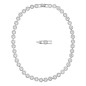 COLLANA TENNIS UNA TAGLIO ROUND RODIO DONNA SWAROVSKI ANGELIC COLLANA TENNIS UNA TAGLIO ROUND RODIO DONNA SWAROVSKI ANGELIC