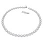 COLLANA TENNIS UNA TAGLIO ROUND RODIO DONNA SWAROVSKI ANGELIC COLLANA TENNIS UNA TAGLIO ROUND RODIO DONNA SWAROVSKI ANGELIC