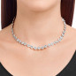 COLLANA TENNIS UNA TAGLIO ROUND RODIO DONNA SWAROVSKI ANGELIC COLLANA TENNIS UNA TAGLIO ROUND RODIO DONNA SWAROVSKI ANGELIC