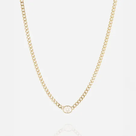 Collana Grazia con zircone bianco Donna Zag