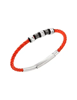 Bracciale Wanderlust Arancione Uomo Breil