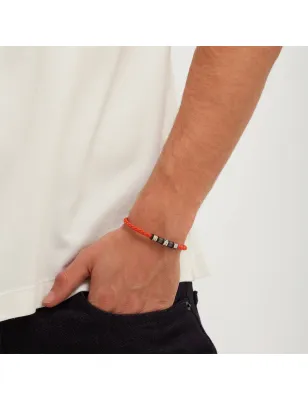 Bracciale Wanderlust Arancione Uomo Breil
