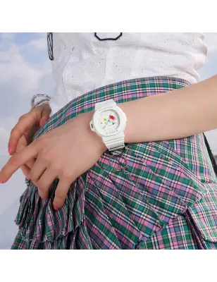 Orologio Bianco Cuori Bambini Casio Baby-G
