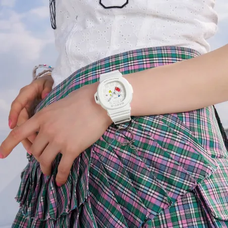 Orologio Bianco Cuori Bambini Casio Baby-G