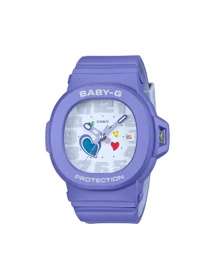 Orologio Viola Cuori Bambini Casio Baby-G