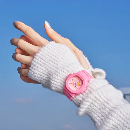Orologio Rosa Cuori Bambini Casio Baby-G