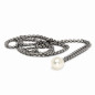 Collana d'Argento con Perla 90cm Donna Trollbeads