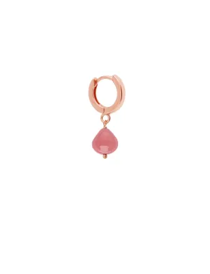 Monorecchino cerchio Semino d'Amore Rosa Aurora Rossoprezioso
