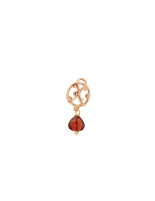 Monorecchino Semino d'Amore Ladybug Donna Rossoprezioso