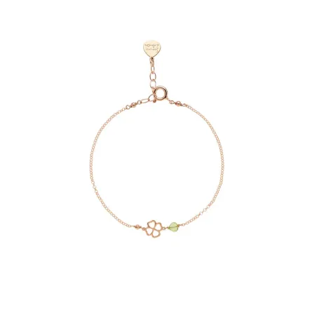Bracciale Semino d'Amore Giardino peridoto Donna Rossoprezioso