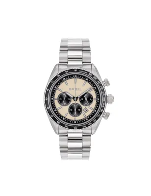 Orologio VANGUARD CHRONO 43 MM Beige Uomo Breil