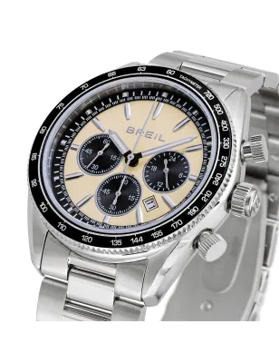 Orologio VANGUARD CHRONO 43 MM Beige Uomo Breil
