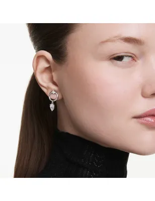Orecchini pendenti Mesmera Taglio misto Rodio Donna Swarovski