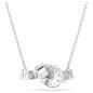 Collana Pendente Matrix Taglio baguette Nodo Rodio Donna Swarovski Collana Pendente Matrix Taglio baguette Nodo Rodio Donna Swarovski