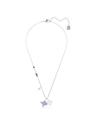 Collana Pendente Symbolica Stella Blu Donna Swarovski