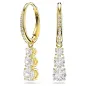 Orecchini a cerchio Stilla Attract Taglio Round Donna Swarovski