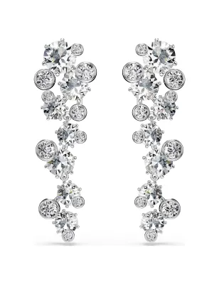 Orecchini pendenti Constella Taglio misto Rodio Donna Swarovski
