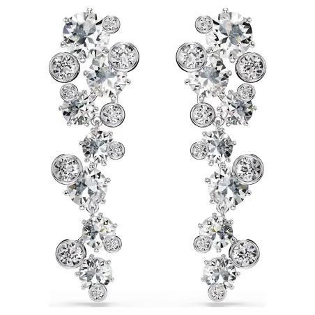 Orecchini pendenti Constella Taglio misto Rodio Donna Swarovski
