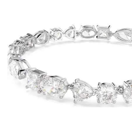 Bracciale Mesmera Taglio misto Rodio Donna Swarovski