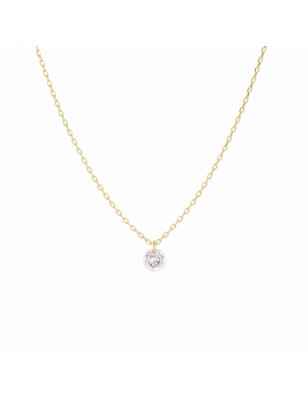 GIROCOLLO DIAMANTE NUDO 0,15 CT MAMAN ET SOPHIE