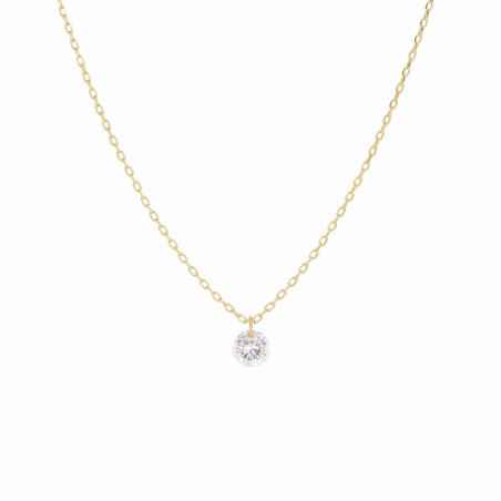 GIROCOLLO DIAMANTE NUDO 0,15 CT MAMAN ET SOPHIE