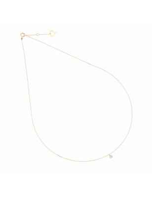 COLLANA DIAMANTE NUDO 0,10 CT DONNA MAMAN ET SOPHIE 