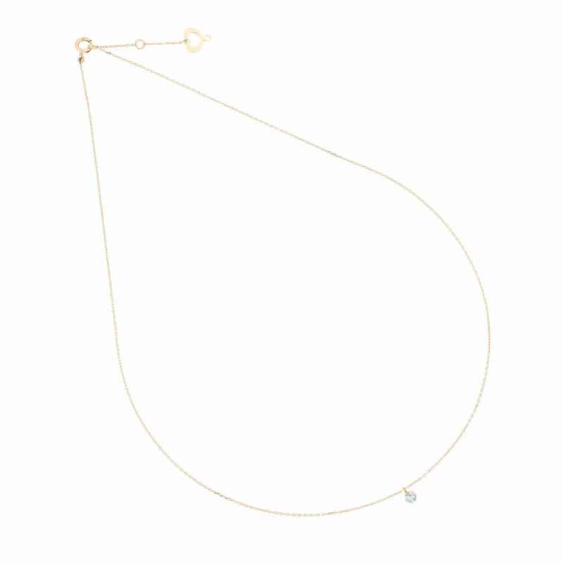 COLLANA DIAMANTE NUDO 0,10 CT DONNA MAMAN ET SOPHIE COLLANA DIAMANTE NUDO 0,10 CT DONNA MAMAN ET SOPHIE