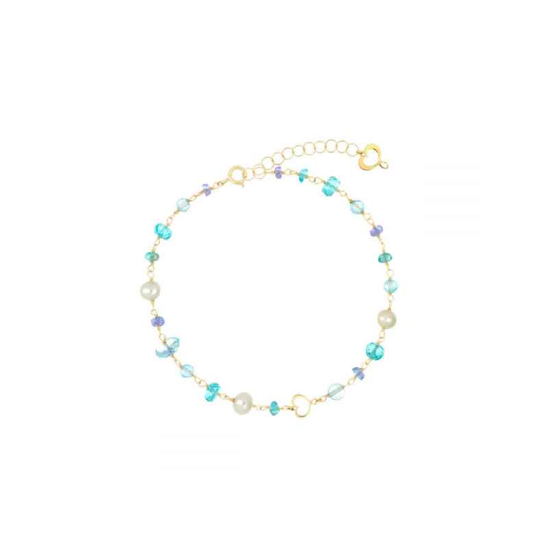 BRACCIALE 18KT NUVOLE AZZURRO DONNA MAMAN ET SOPHIE 