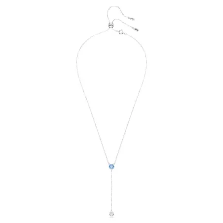 Collana a Y Stilla Attract Taglio Round Blu Donna Swarovski