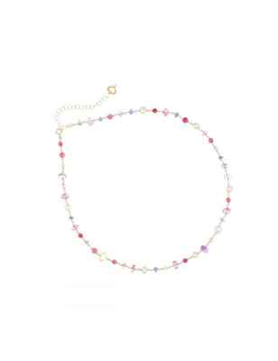 GIROCOLLO 18KT NUVOLE ROSA DONNA MAMAN ET SOPHIE