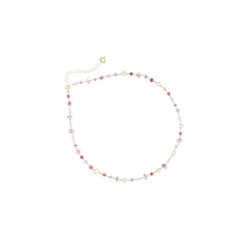GIROCOLLO 18KT NUVOLE ROSA DONNA MAMAN ET SOPHIE GIROCOLLO 18KT NUVOLE ROSA DONNA MAMAN ET SOPHIE
