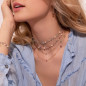 GIROCOLLO 18KT NUVOLE ROSA DONNA MAMAN ET SOPHIE GIROCOLLO 18KT NUVOLE ROSA DONNA MAMAN ET SOPHIE