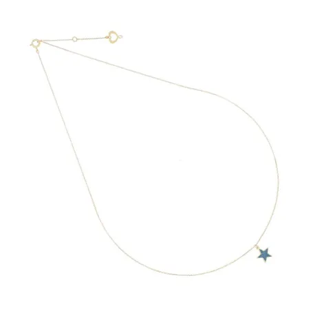 Collana 18KT Stella polvere blu pendente Maman et Sophie