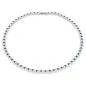 Collana Tennis Una Angelic Taglio Round Blu Donna Swarovski Collana Tennis Una Angelic Taglio Round Blu Donna Swarovski