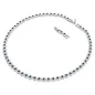 Collana Tennis Una Angelic Taglio Round Blu Donna Swarovski Collana Tennis Una Angelic Taglio Round Blu Donna Swarovski