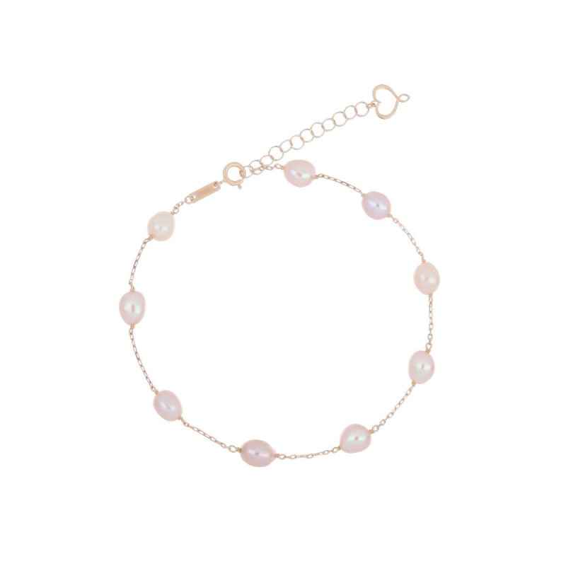 Bracciale 18Kt Perle Rosa Donna Maman et Sophie