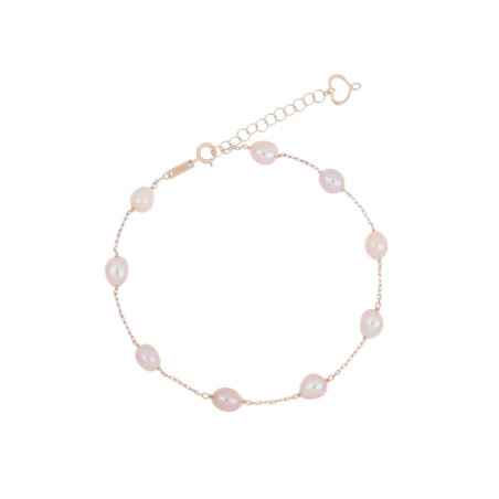 Bracciale 18Kt Perle Rosa Donna Maman et Sophie