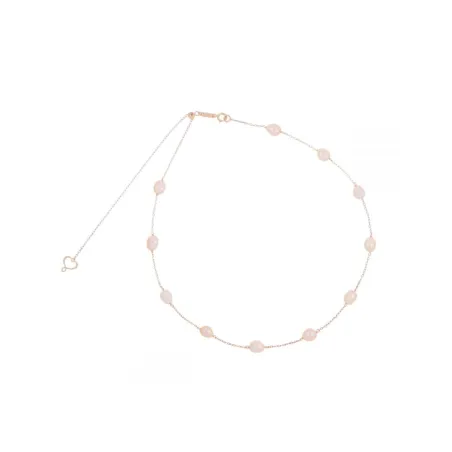 Girocollo 18Kt con Perle Rosa Donna Maman et Sophie