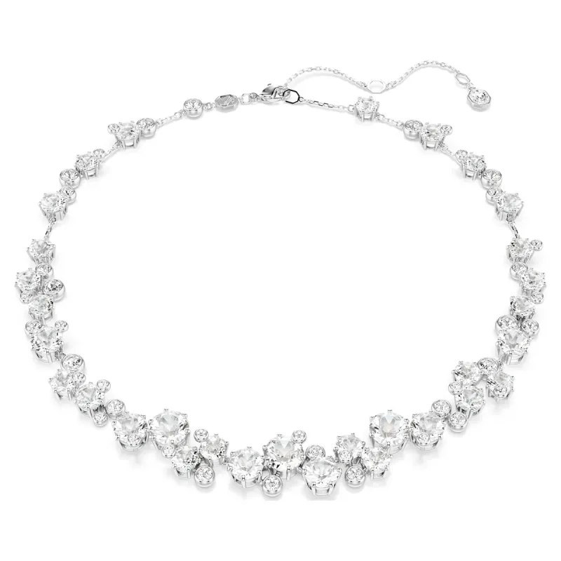 Collana Constella Taglio Round Bianca Donna Swarovski