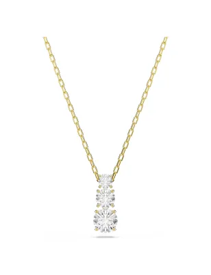 Collana Pendente Stilla Attract Taglio Round Bianco Donna Swarovski