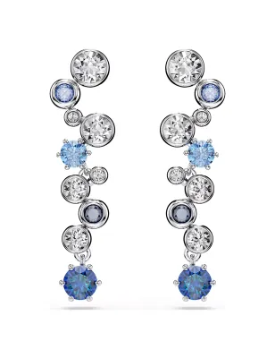 Orecchini pendenti Constella Taglio misto Blu Donna Swarovski