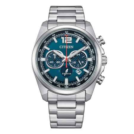 Orologio Blu Acciaio Racing Eco Drive Uomo Citizen