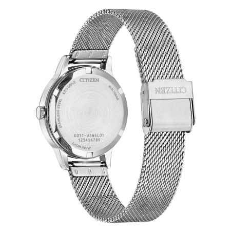 Orologio Acciaio Ice Blue Lady Elegance Eco Drive Donna Citizen