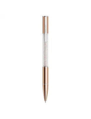 Penna Sfera Crystalline Lustre tono oro rosa Swarovski