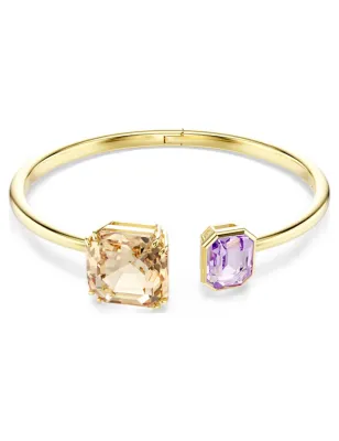 Bracciale rigido Millenia Multicolore taglio ottagonale Donna Swarovski