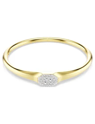 Bracciale rigido Dextera placcato color oro mis.M Donna Swarovski